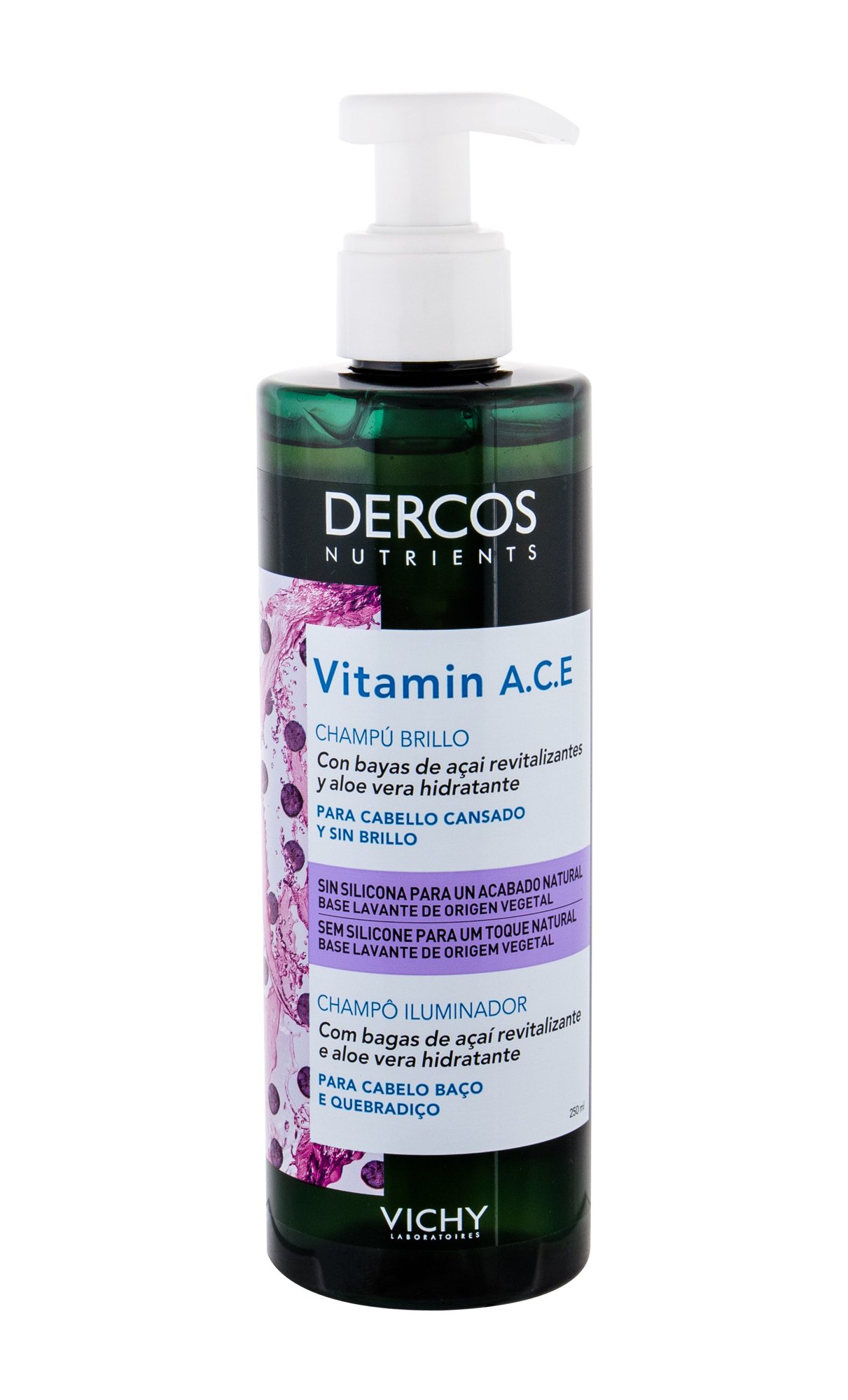 Vichy Dercos Vitamin A.C.E 250ml šampūnas