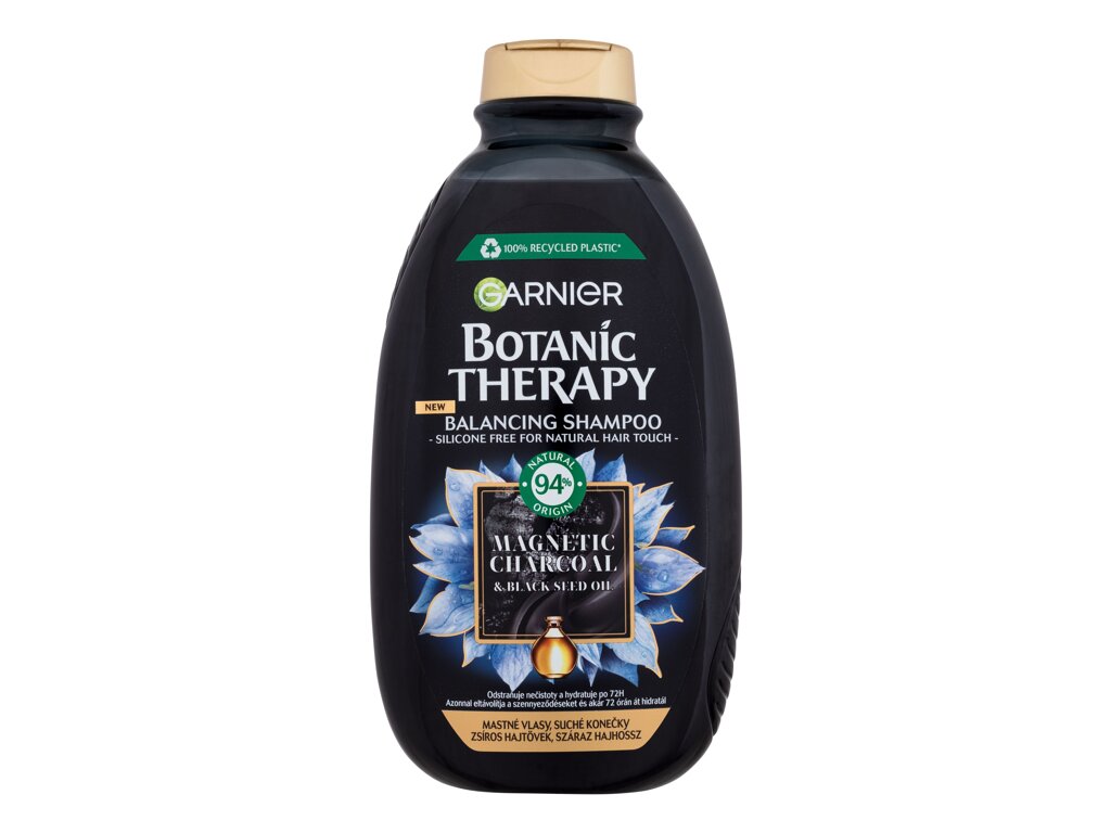 Garnier Botanic Therapy Magnetic Charcoal & Black Seed Oil šampūnas