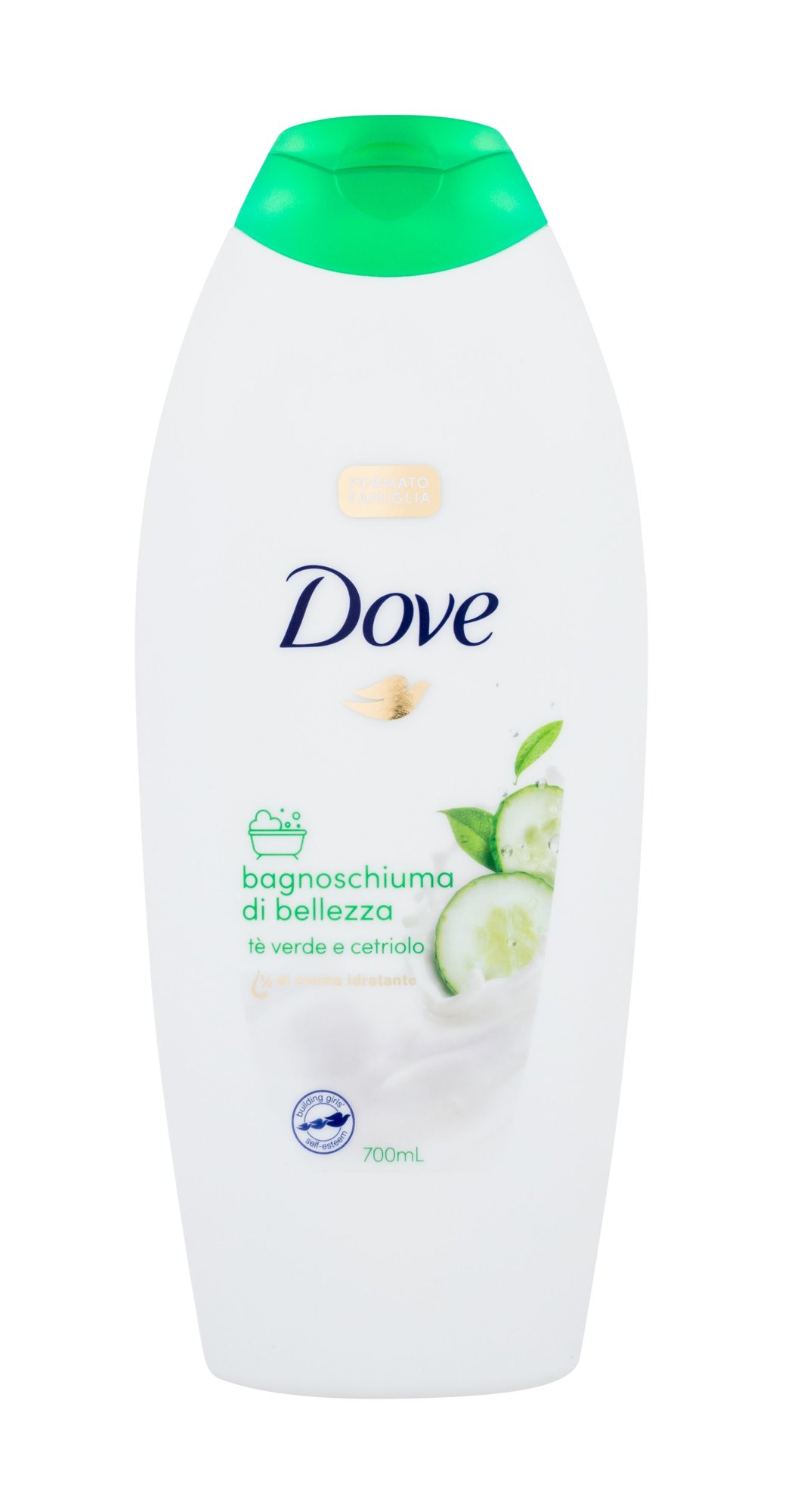 Dove Go Fresh Cucumber 700ml vonios putos (Pažeista pakuotė)