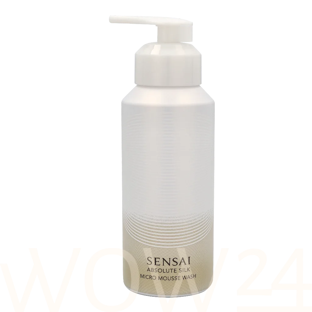 Sensai Sensai Absolute Silk Micro Mousse Wash 180 ml makiažo valiklis