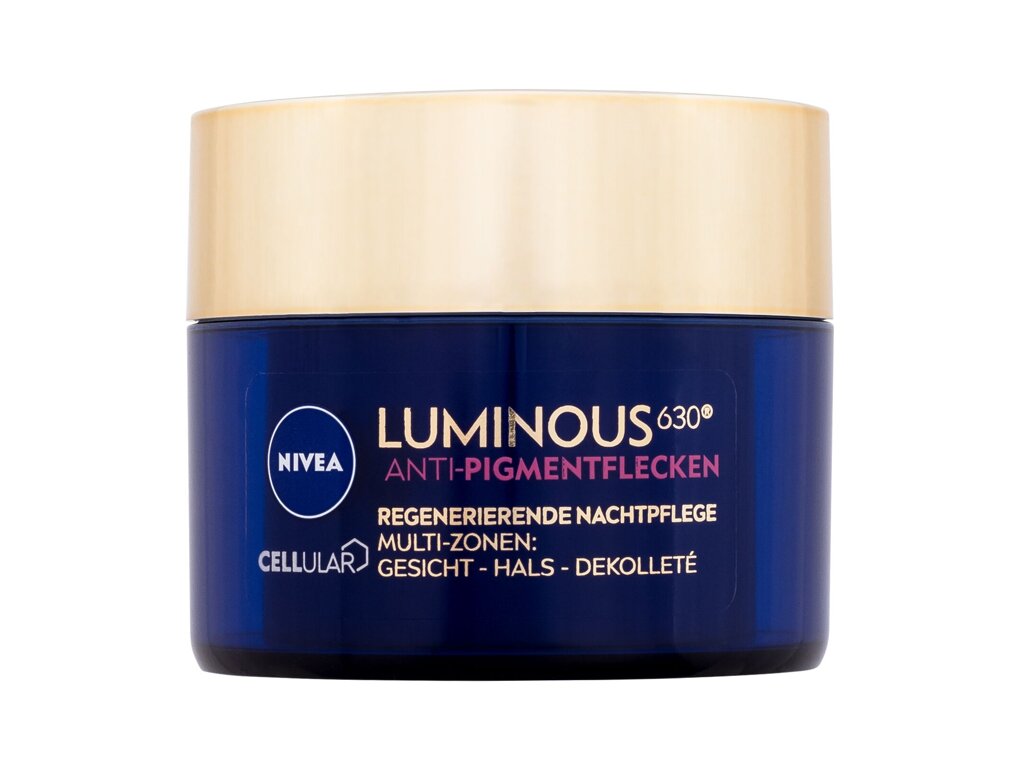 Nivea Luminous 630 Antispot Night Complexion Repair 50 ml Damaged box