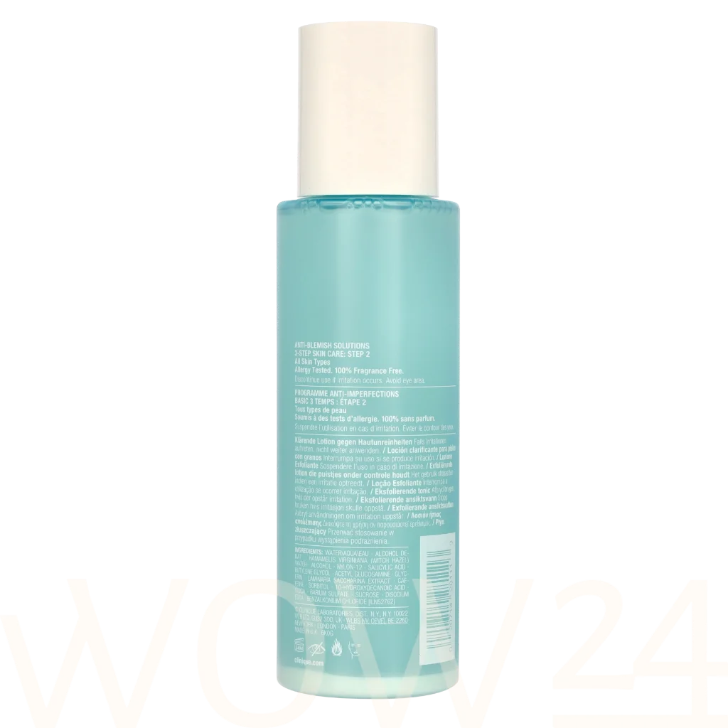 Clinique Clinique Anti-Blemish Solutions Clarifying Lotion 200 ml veido losjonas