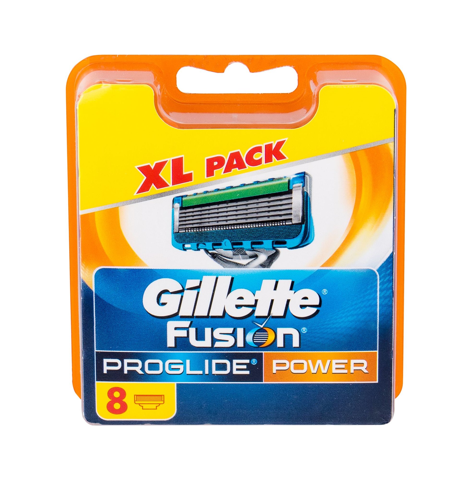 Gillette Fusion Proglide Power 8vnt skustuvo galvutė (Pažeista pakuotė)