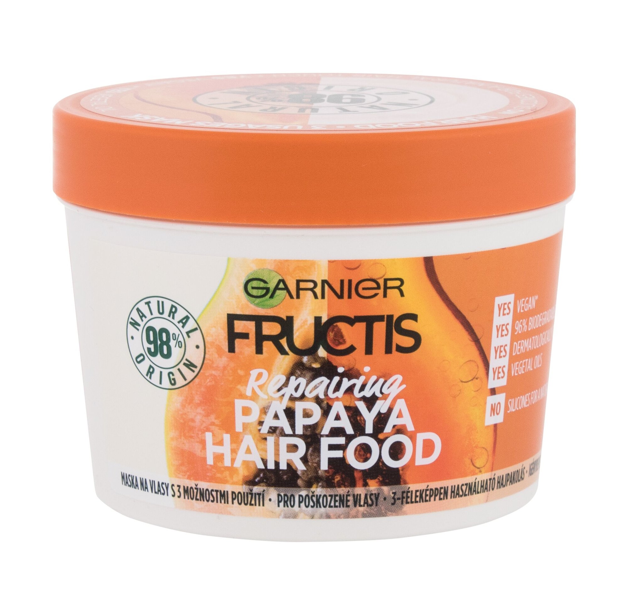 Garnier Fructis Hair Food Papaya plaukų kaukė