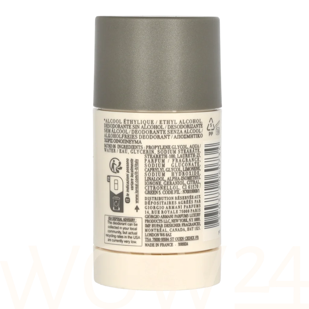 Armani Armani Acqua Di Gio Pour Homme Deo Stick 75 g dezodorantas