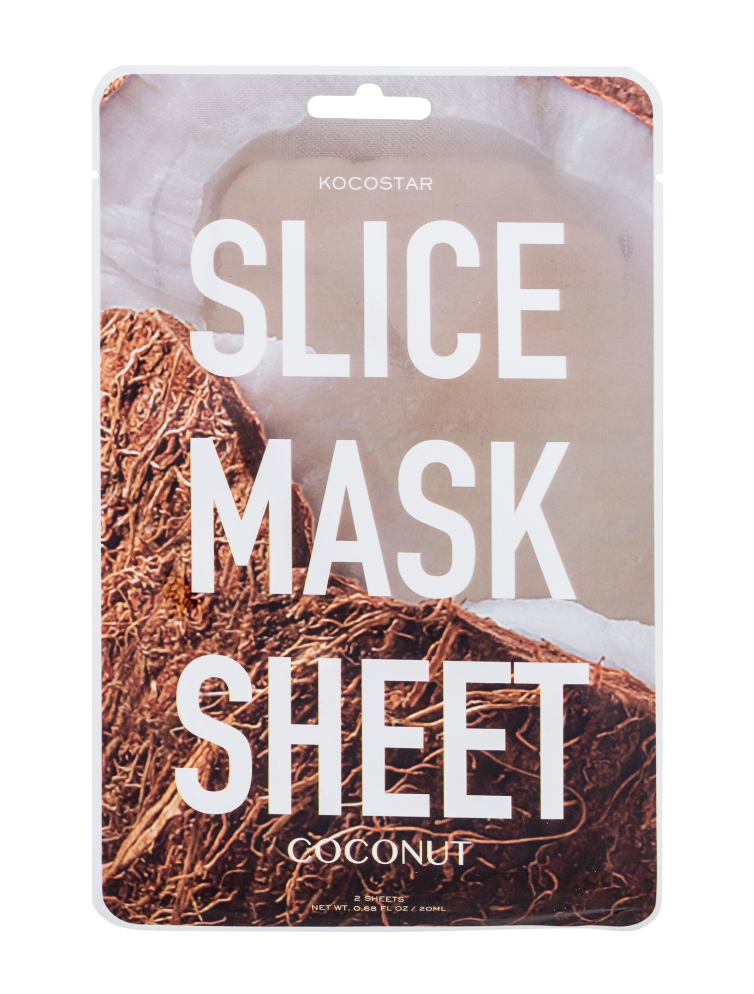 Kocostar Slice Mask Coconut Veido kaukė