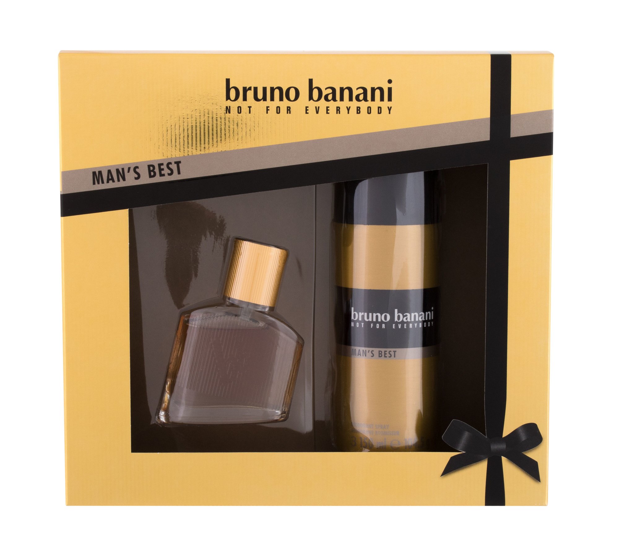 Bruno Banani Man´s Best 30ml Edt 30 ml + Deodorant 150 ml Kvepalai Vyrams EDT Rinkinys (Pažeista pakuotė)