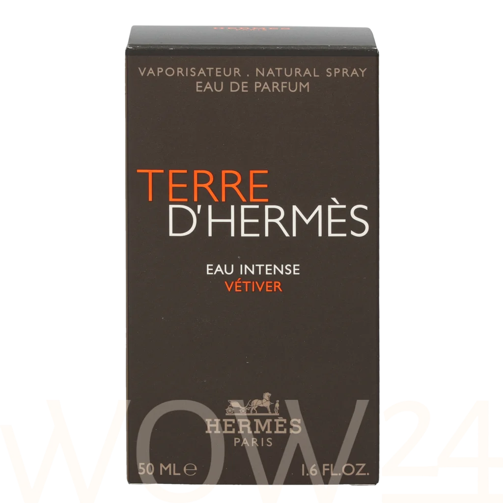 Hermes Hermes Terre D'Hermes Eau Intense Vetiver Edp Spray 50 ml kvepalai Vyrams EDP