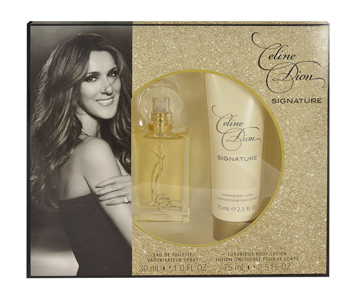 Celine Dion Signature 30ml Edt 30ml + 75ml Body lotion Kvepalai Moterims EDT Rinkinys