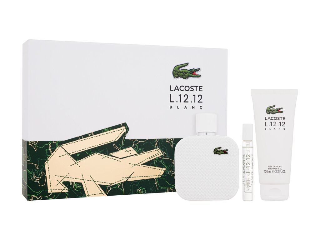 Lacoste L.12.12 Blanc Eau De Toilette 100 ml Set
