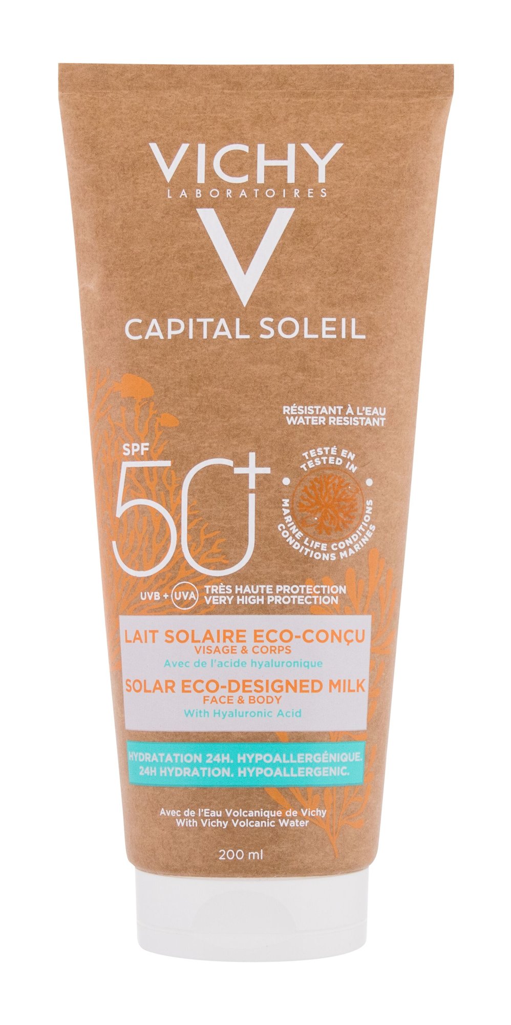 Protective milk SPF 50+ Capital Soleil ( Solar Eco-Design Milk) 200 ml