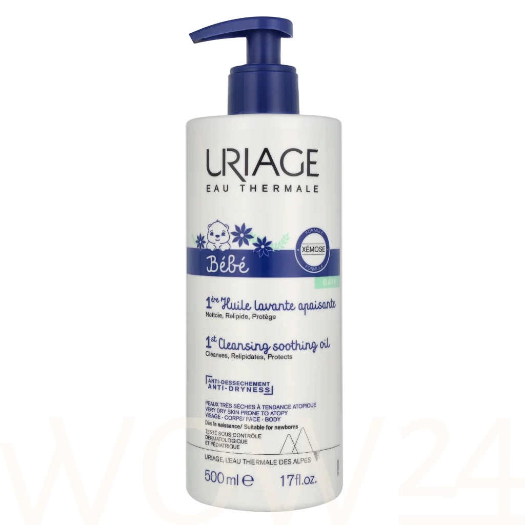 Uriage Uriage Bebe 1st Cleansing Soothing Oil 500 ml Vyrams