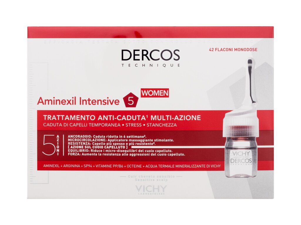 Vichy Dercos Aminexil Clinical 5 priemonė nuo plaukų slinkimo