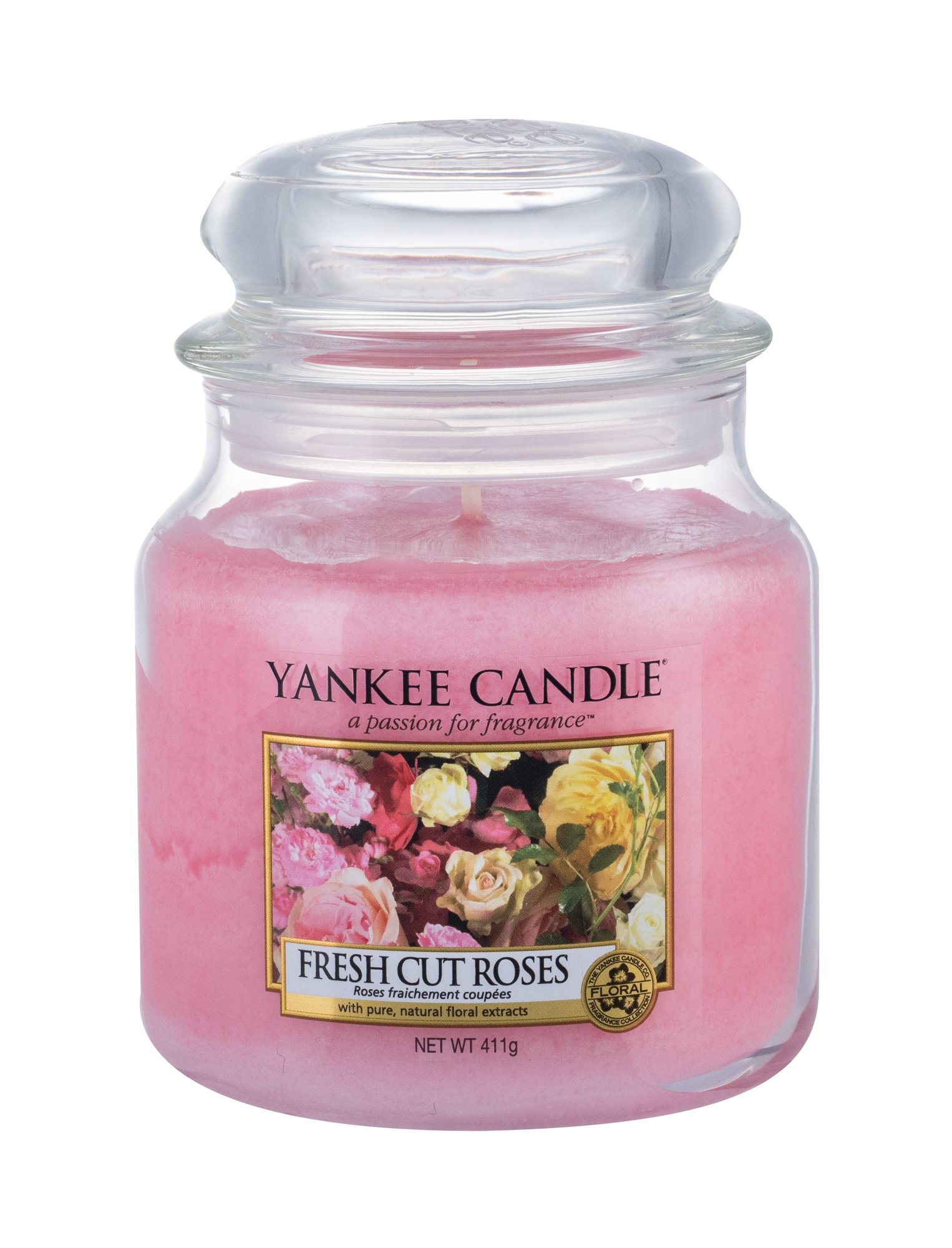 Yankee Candle Fresh Cut Roses 411g Kvepalai Unisex Scented Candle