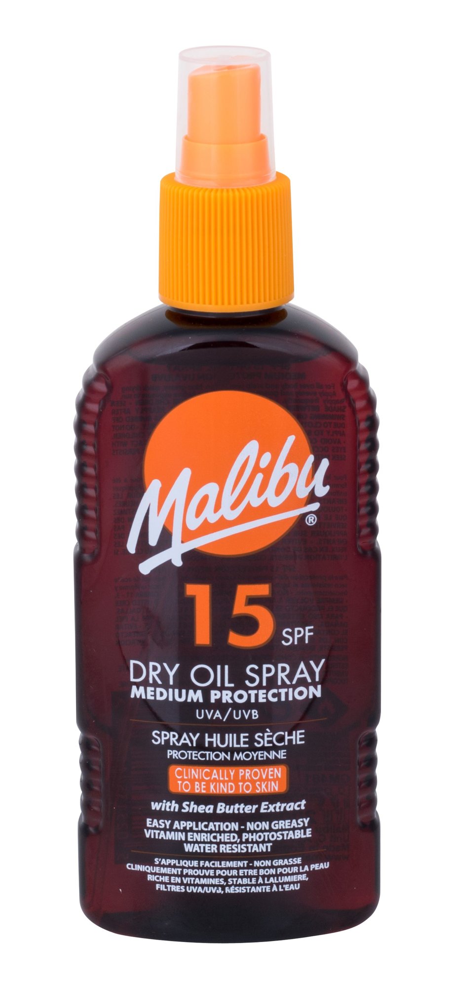Malibu Dry Oil Spray 200ml įdegio losjonas