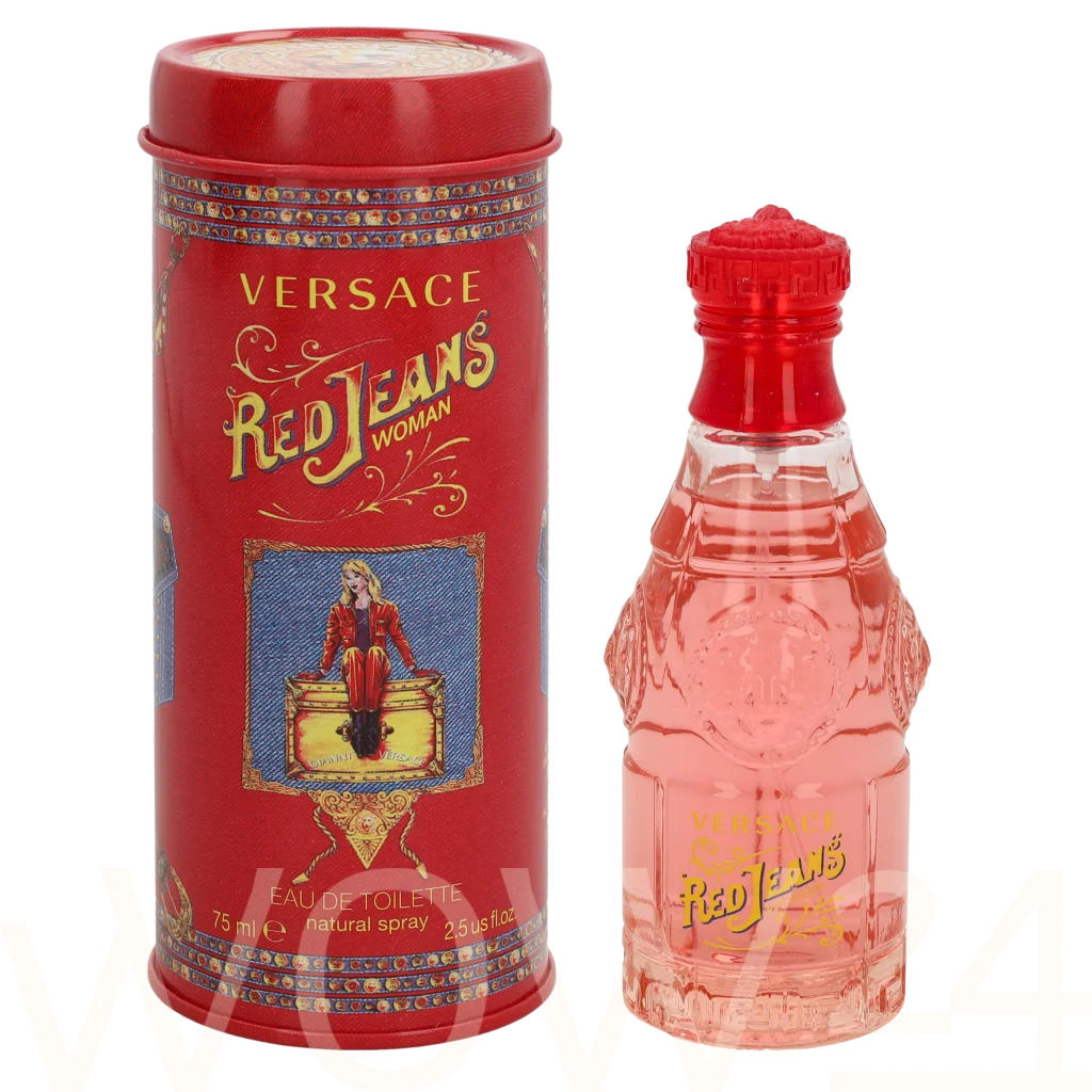 Versace Versace Red Jeans Edt Spray 75 ml kvepalai Moterims EDT