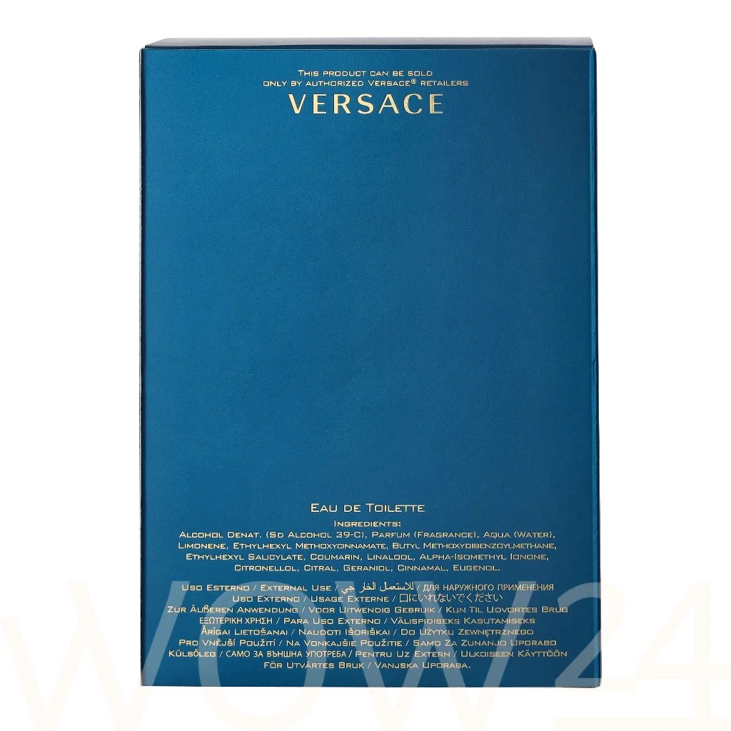 Versace Versace Eros Pour Homme Edt Spray 100 ml kvepalai Vyrams EDT