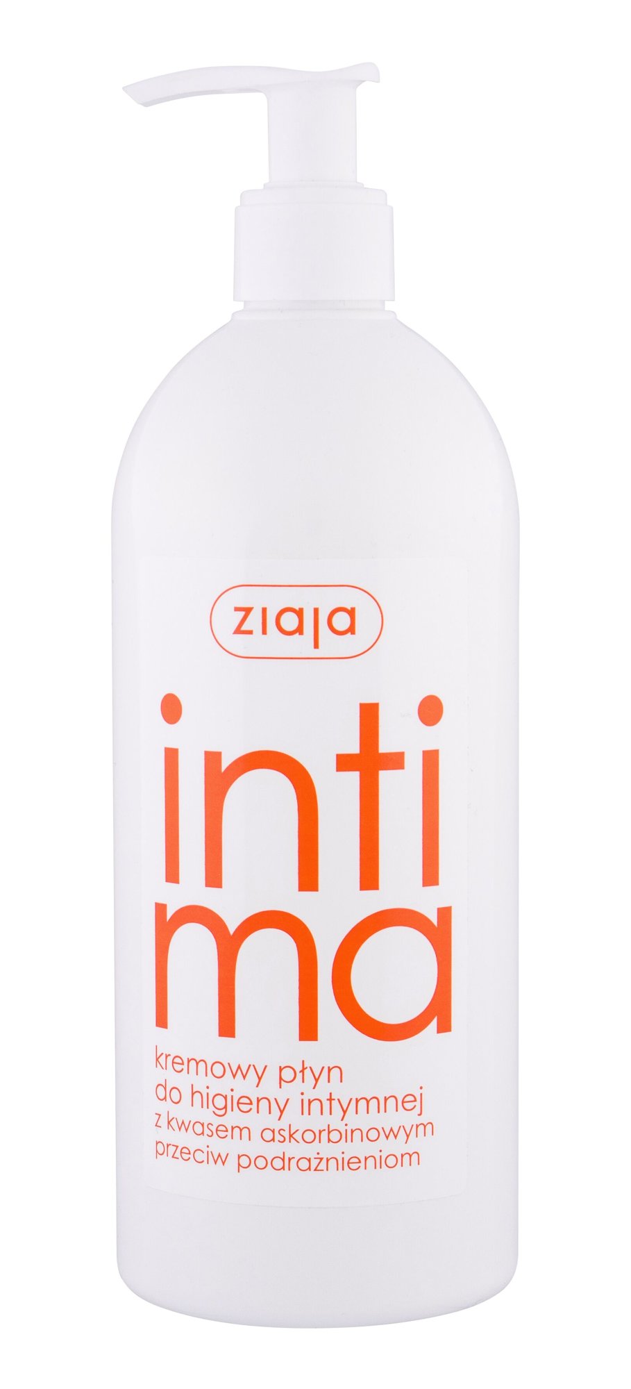 Ziaja Intimate Creamy Wash 500ml intymios higienos priežiūra (Pažeista pakuotė)