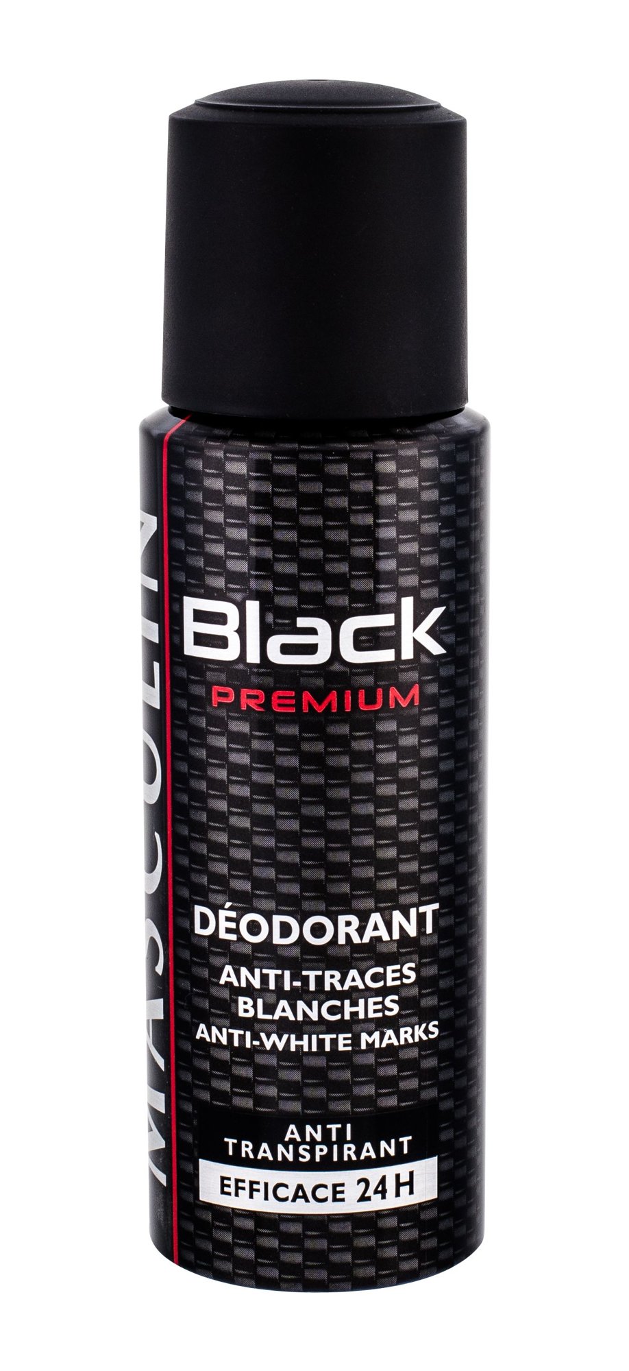 BOURJOIS Paris Masculin Black Premium 200ml dezodorantas (Pažeista pakuotė)