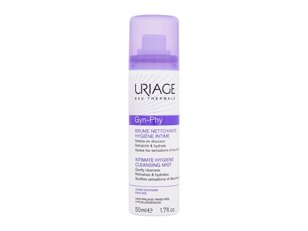 Uriage Gyn-Phy Intimate Hygiene Cleansing Mist intymios higienos priežiūra