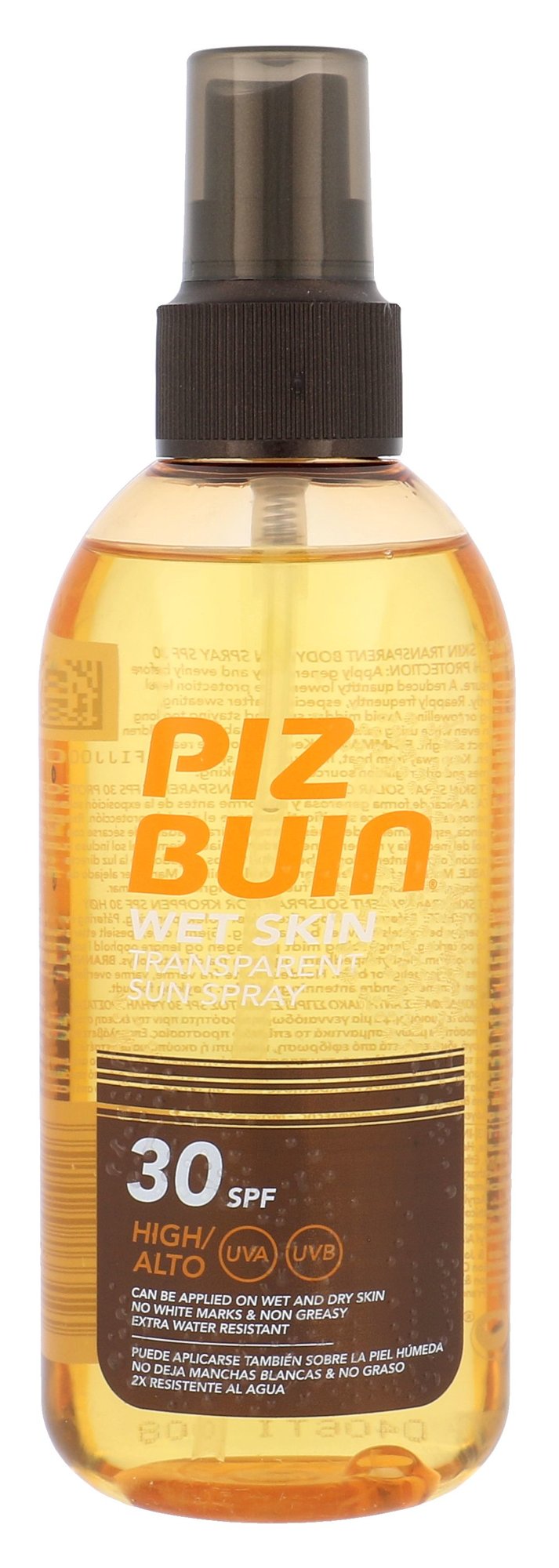 Piz Buin Wet Skin 150ml įdegio losjonas