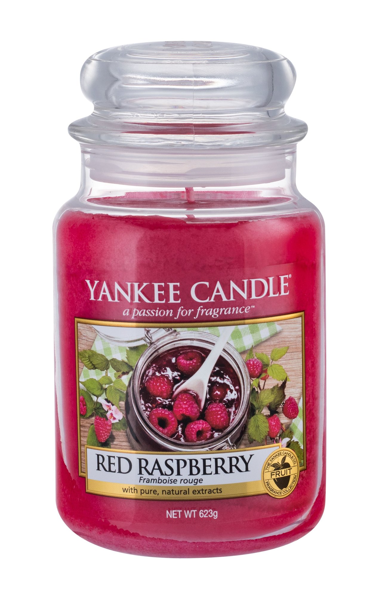 Yankee Candle Red Raspberry 623g Kvepalai Unisex Scented Candle