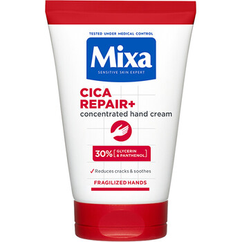 Mixa Cream for dry and cracked hands Cica Repair+ (Concentrated Hand Cream) Kūno odos drėkinimo priemonė Unisex