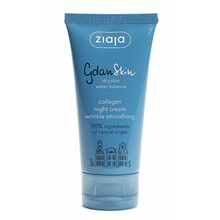 Ziaja GdanSkin Collagen Night Cream Naktinis veido kremas Moterims