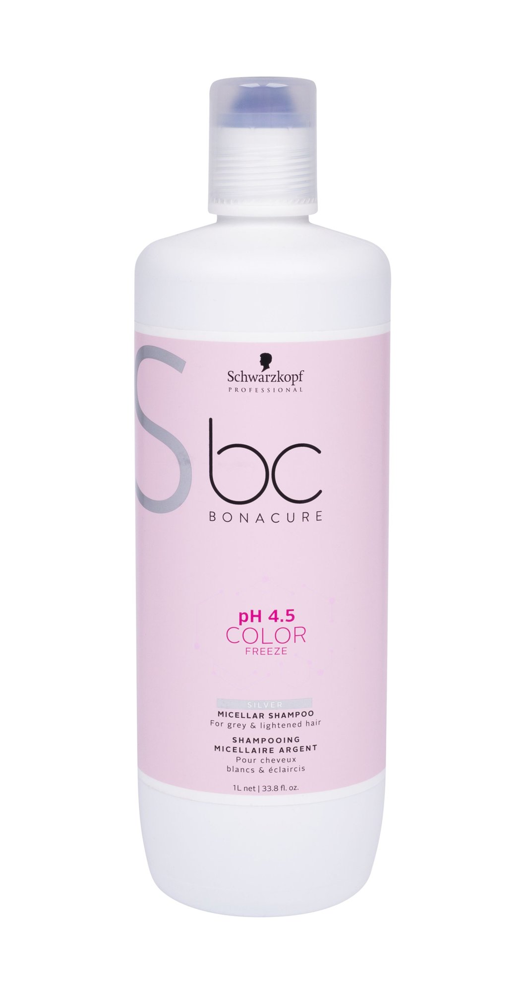 Schwarzkopf  BC Bonacure pH 4.5 Color Freeze Silver 1000ml šampūnas