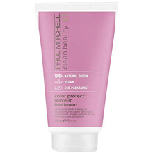 Paul Mitchell Clean Beauty Color Protect Leave-in Treatment Nenuplaunama plaukų priežiūros priemonė Moterims