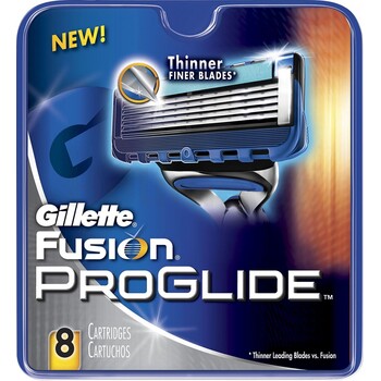 Gillette Fusion5 Proglide Keičiami peiliukai Skustuvo galvutė Vyrams