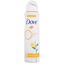 Dove 0% ALU Citrus & Peach 150ml Izsmidzināms dezodorants thumbnail 1