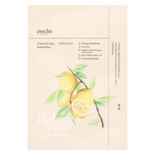 Ondo beauty 36.5 {} Charcoal and Yuja Bubble Mask Veido kaukė Unisex