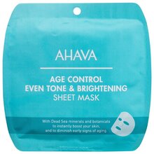 AHAVA Age control even tone & brightening sheet mask 17 Purvo kaukė veidui thumbnail 2