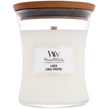 WoodWick Linen 85.0g sveikatos apsaugai