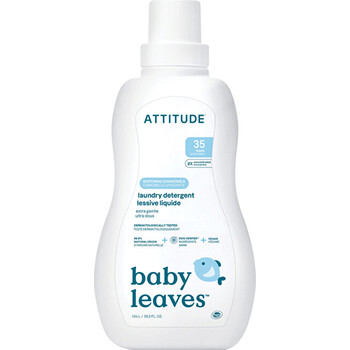 Attitude Baby Leaves Laundry Detergent Dekoratyvinė kosmetika