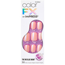 Glue-on nails ImPRESS Color FX - Satellite 30 pcs