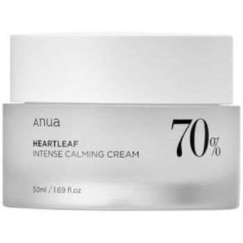 Anua Heartleaf 70% Intense Calming Cream Dieninis kremas Kremas raudonuojančiai ir jautriai odai Unisex