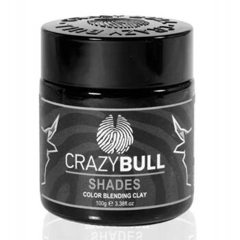 Crazy Bull Shades Color Bleding Clay Plaukų formavimui ir stilizavimui Plaukų formavimo priemonė Vyrams