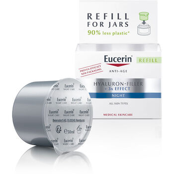 Eucerin Hyaluron-Filler + 3x Effect Night Cream Naktinis veido kremas Moterims