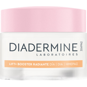 Diadermine Lift+ Booster Radiant Skin Strengthening Day Cream Dieninis kremas Veido kremas brandžiai odai Moterims