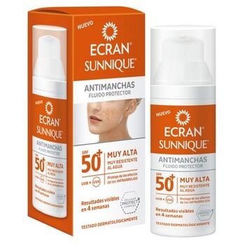 Ecran Sunnique Anti-Dark Spots Protective Fluid Veido apsauga nuo saulės Unisex