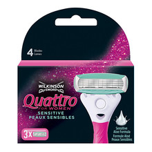 Wilkinson Sword Quattro for Women (3 pcs) - Spare head Moterims