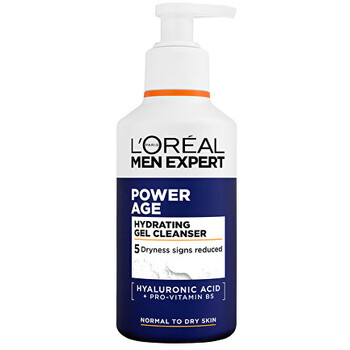 L`oreal Power Age Hydrating Gel Cleanser - Čist&iacute;c&iacute; gel Makiažo valiklis Vyrams