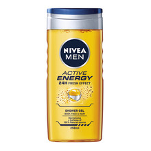 Nivea Men Active Energy Du&scaron;o gelis Du&scaron;o želė Vyrams