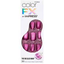 Glue-on nails ImPRESS Color FX - Levels 30 pcs