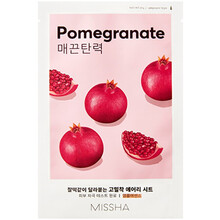 Missha Pomegranate Airy Fit Sheet Mask - Zpevňuj&iacute;c&iacute; pleťov&aacute; maska Drėkinamasis veido kremas Moterims