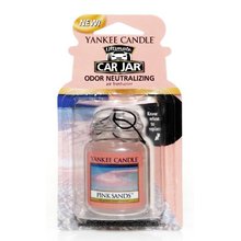 Yankee Candle Pink Sands Car Jar Automobilio oro gaiviklis Automobilio kvapas Unisex