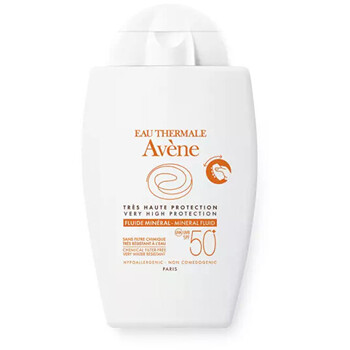 Avene Sun Mineral Fluid Veido apsauga nuo saulės Unisex