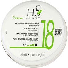 HS MILANO Matt Pomade Strong Hold Plaukų formavimui ir stilizavimui Plaukų formavimo priemonė Unisex